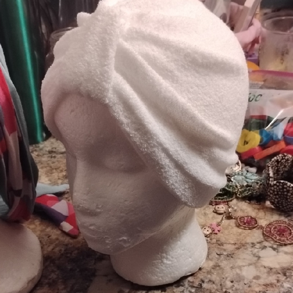 White Turban Headband